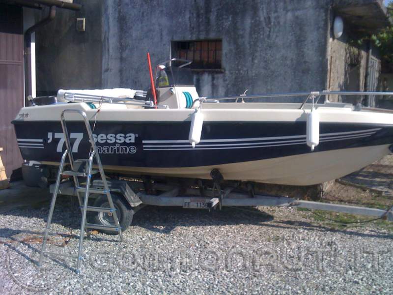 Barca Sessa Samba Tohatsu M40D 40 HP 2 tempi