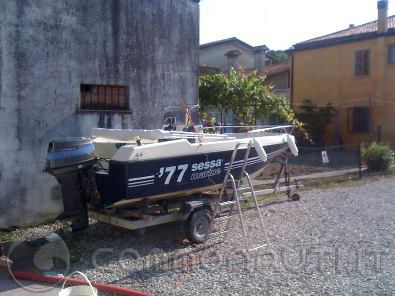 Barca Sessa Samba Tohatsu M40D 40 HP 2 tempi