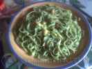 Ricetta Linguine ai gamberi in salsa verde