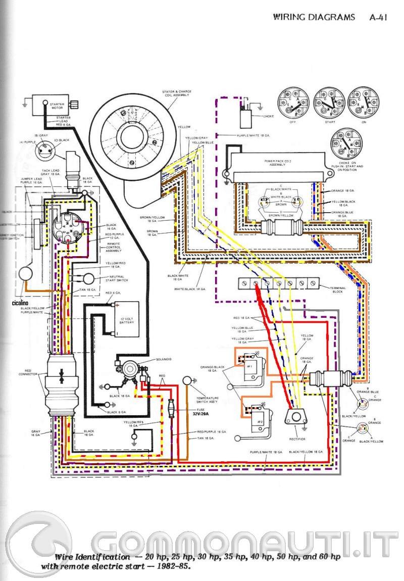 CENTRALINA ACCENSIONE 737 E IGNITION KILL evinrude 150 vro wiring diagram 