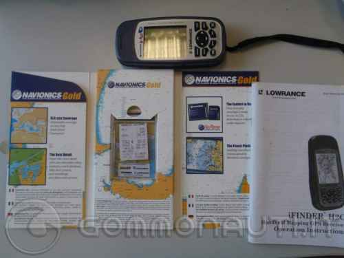Vendo GPS Lowrance H2O con cartografia Navionics XL9 Gold Mediterraneo