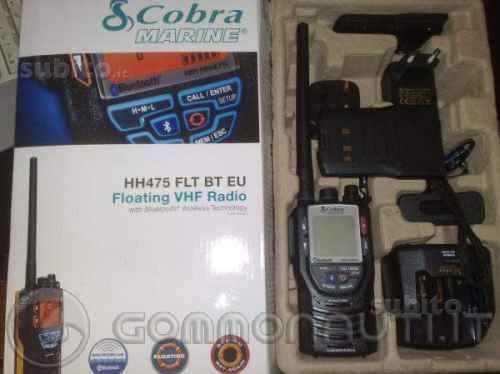 Vendesi Vhf Cobra portatile mod. HH 475 bluetooth (nuovo) 180 
