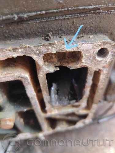 Problema corrosione motore yamaha 25j