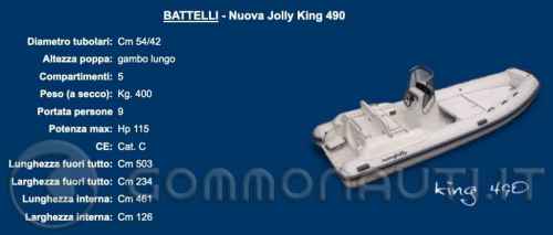 Peso Nuova Jolly King 490